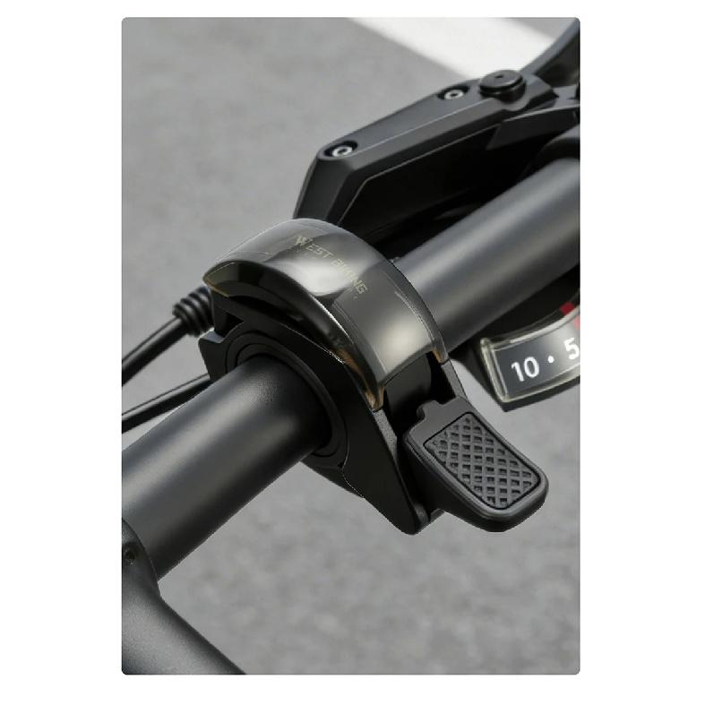 WEST BIKING Whale Invisible Bell Bike Bell Ring Durable Cycling Handlebar Bell Clear Loud Sound Horn for Bicycle Safety Scooter