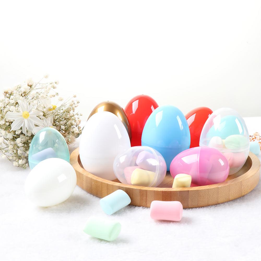 1pcs Toys Accessories Easter Decor Hollow Add Treats Easter Eggs Party Decor Fillable Egg Plastic