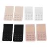 8Pcs Women"s Bra Extension Strap Stretchy Bra Extension Band 3 Row Lady"s Bra Extender