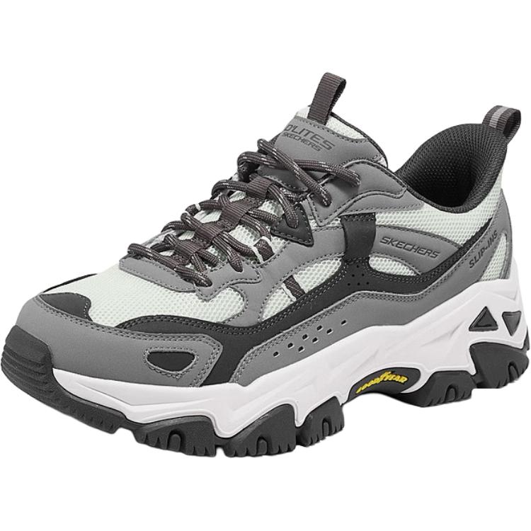 Skechers Кеды-слипоны Cloudland Мужские Кроссовки Серые 237719-GYBK