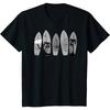 Surfing Surfboard Vintage Classic Retro Surfboarder Surfer T-Shirt Four Seasons Graphic T Shirts Hombre Aesthetic Cotton Casual