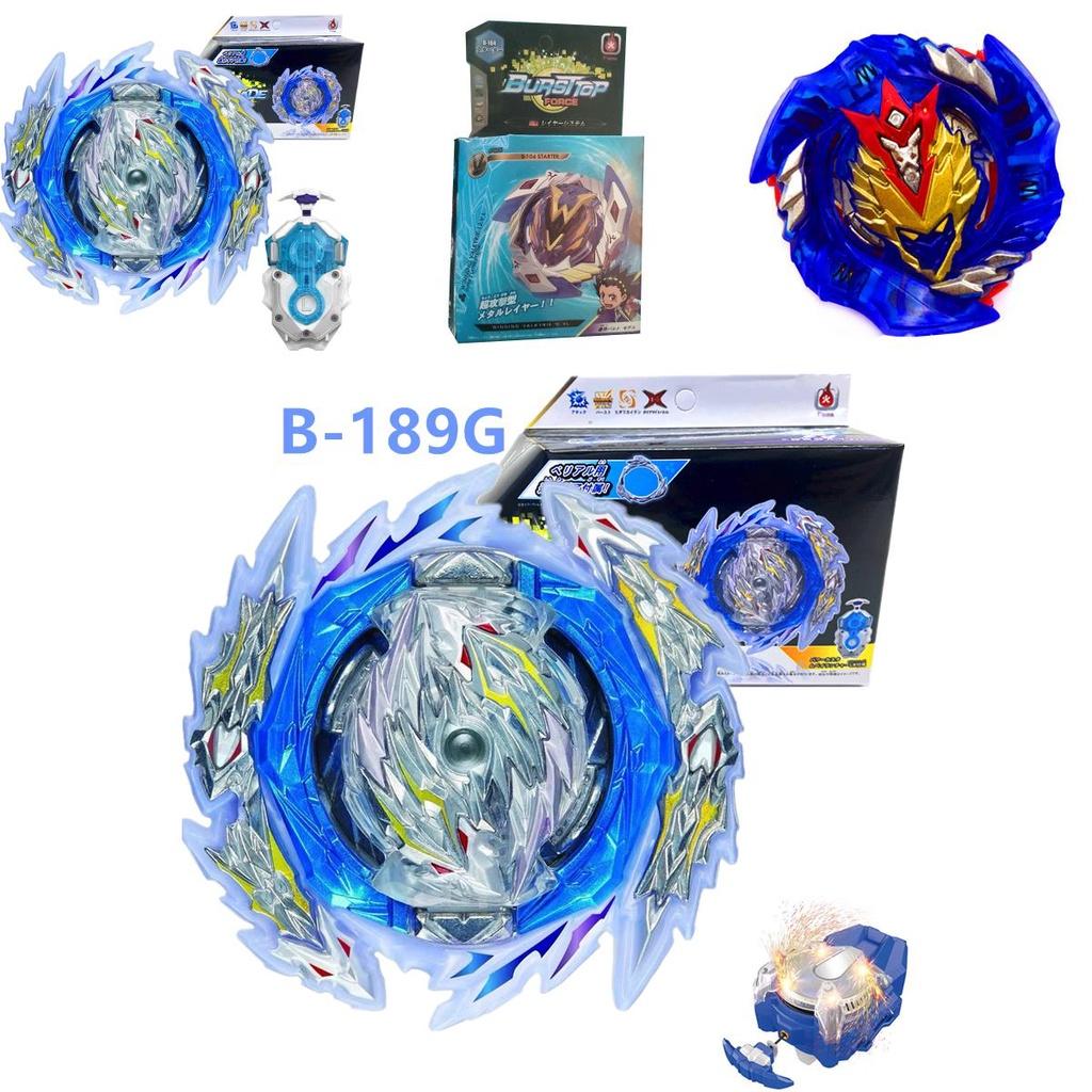 Beyblade Burst B-189 Святое Копье Вины Kr Mds-2 Красочный Спиннер с Рукояткой Запуска