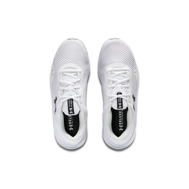 Under Armour Кроссовки Charged Pursuit 3 Белые Черные Мужские 3024878-102