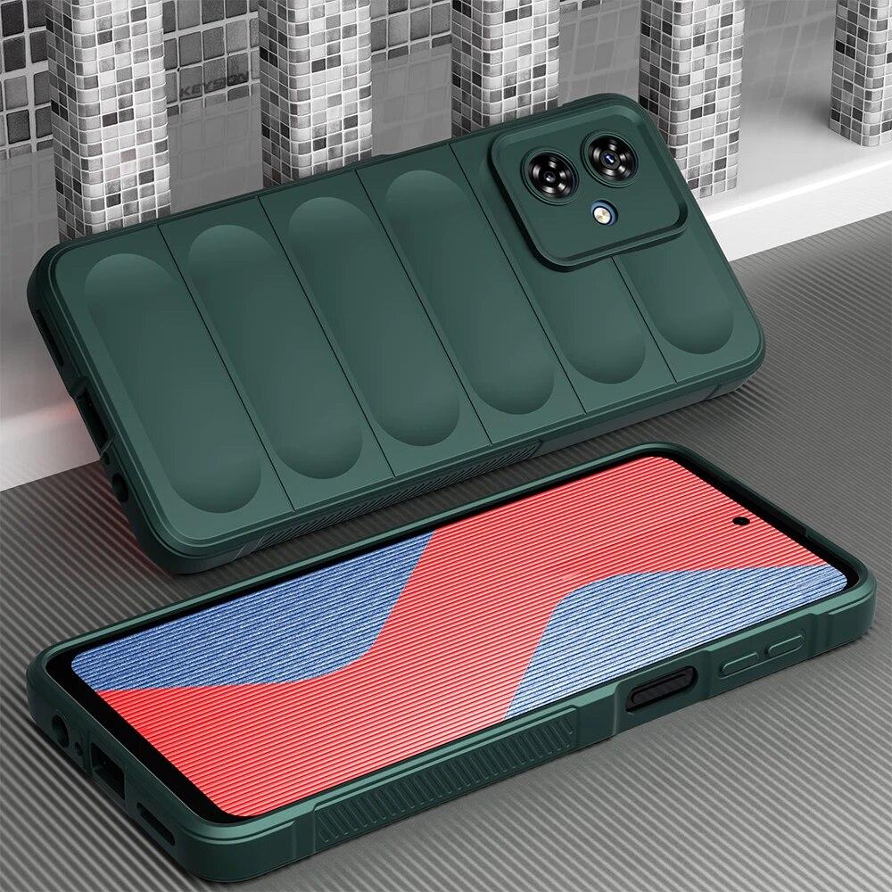 KEYSION Shockproof Case for Motorola MOTO G54 5G G84 G73 G62 G32 Anti-skid Soft Silicone Phone Cover for MOTO Edge 40 Neo 2023