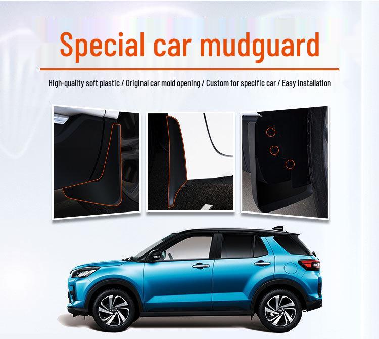Citroën DS4, DS5LS, DS6, DS7 Mudguard Covers - Drop Shipping Available.