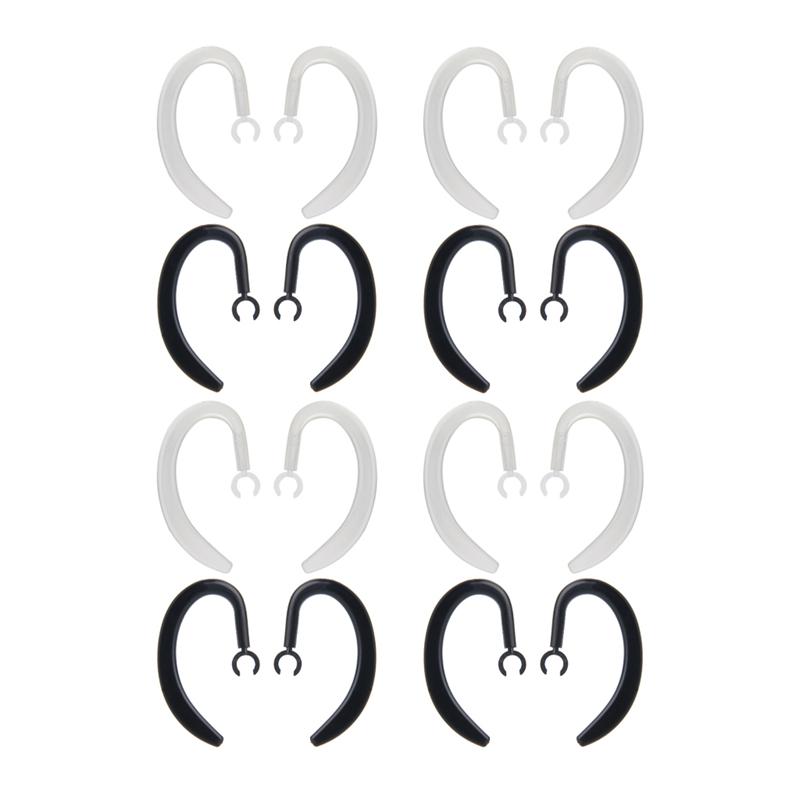 1 пара резиновых поворотных выдвижных ушных крючков для наушников Bluetooth-гарнитуры