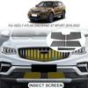4pcs Car Insect-proof Air Inlet Protection Cover Insert Vent Racing Grill Filter Net For GEELY ATLAS EMGRAND X7 SPORT 2016-2022