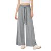 Women's Fashion Casual Draped Tie Wide Leg Hundred Soft Comfortable Yoga Pants