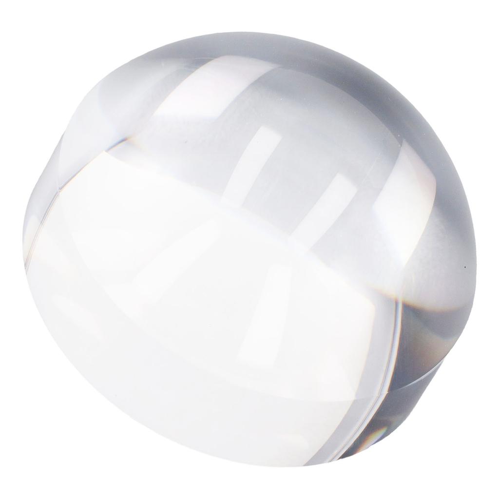 Лупа 4X Полностью оптический акриловый купол высокой четкости Полусферическая линза 93x61 мм