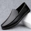 2024 Мужская обувь ручной работы из натуральной кожи, слипоны, лоферы, мужские повседневные туфли, горячая распродажа, обувь для вождения, уличные мокасины, пенни-лоферы