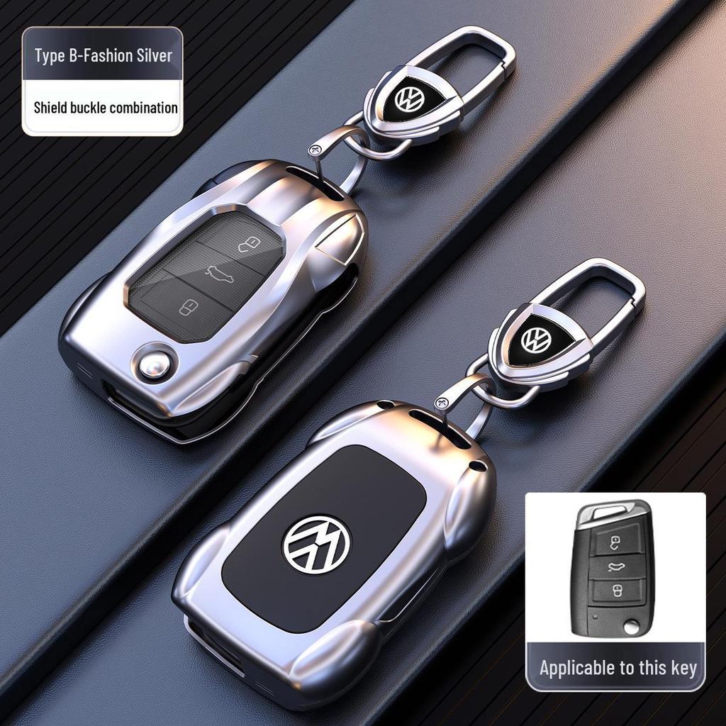 Чехол для ключей Volkswagen для моделей Sagitar, Bora, Magotan, Golf, T-Roc, Tiguan L, Passat, Lavida и CC