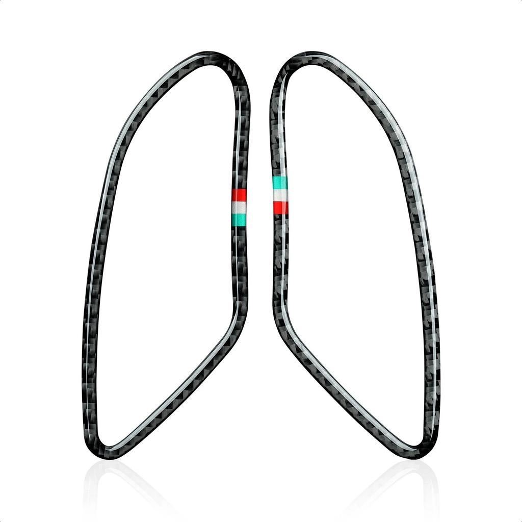 Car Side Air Vent Trim Carbon Fiber Interior Sticker For Alfa Romeo 159 Brera Spider 2004-2011 Accessories