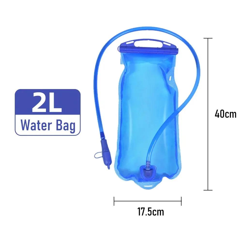 2L Running Hydration Vest Backpack Water Bladder Water Reservoir Hydration Pack Storage Bag BPA Free
