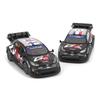 Bburago 1:43 Toyota GR Yaris Rally1 Hybrid Rovanpera #69 Ogier #17 Alloy Luxury Vehicle Diecast Pull Back Cars Model Toy