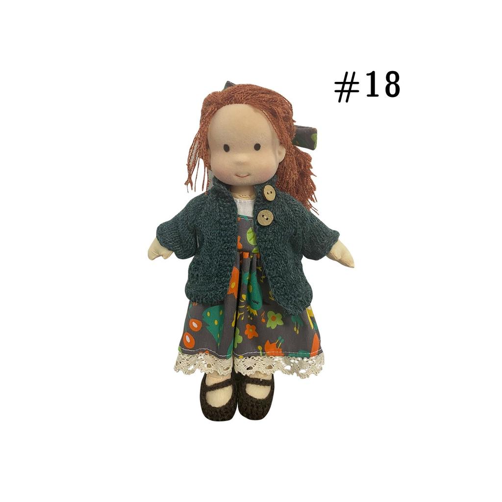 Мягкая игрушка кукла, тряпичная кукла для малышей, подходит для девочек, подарок на день рождения, рождественский подарок на плюшевую игрушку