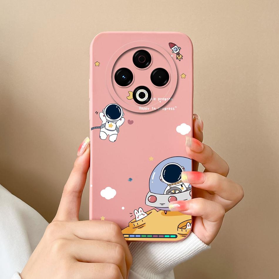 For Tecno Spark 30 Pro 30C Phone Case Cool Astronaut Full Coverage Anti Drop Shell For Spark 30 4G 5G Liquid Silicone Back Cover