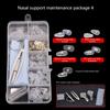 25 пар/набор Силиконовые носоупоры для очков Мягкие носоупоры Очки Противоскользящие носоупоры Инструменты для ухода за глазами Аксессуар для очков