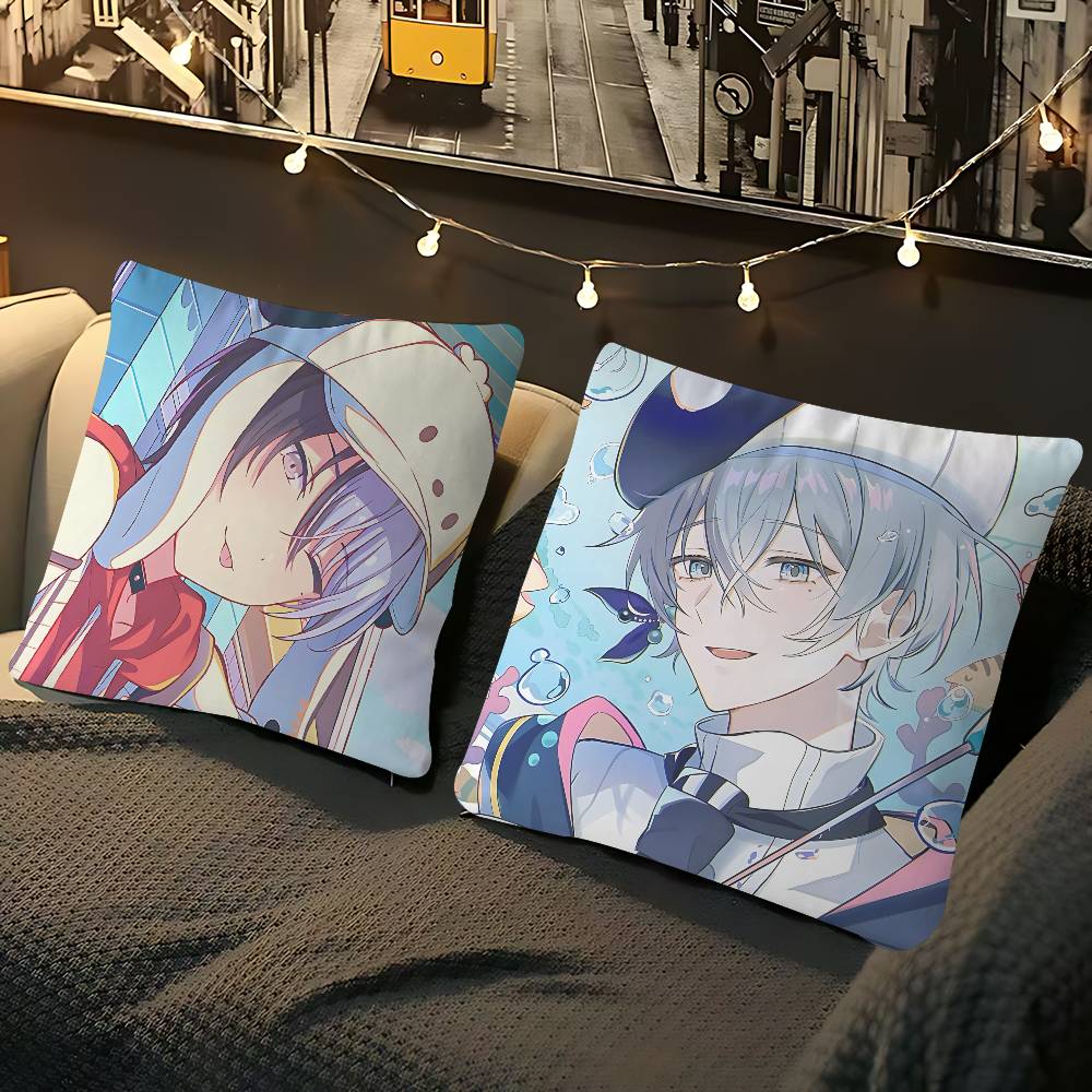 Aoyagi Anime To-ya Pillow Gift Home Office Decoration Bedroom Sofa Car Cushion Cover Case 45x45