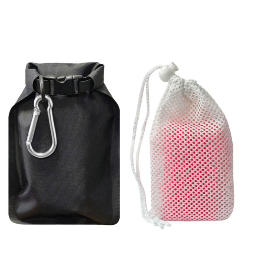 Foldable Sealed Soap Holder Leak-Proof Travel Soap Bar Bag Multi-Functional Soap Bar Case  Camping