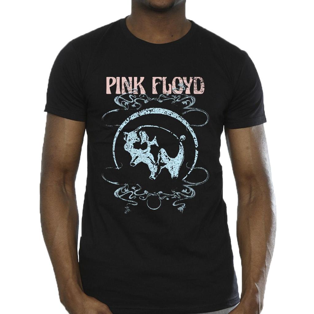 Pink Floyd Mens Pig Swirls T-Shirt