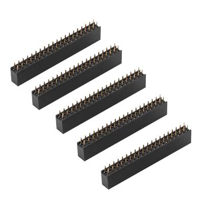 5 шт. 2 x 20 контактов 2,54 м шаг гнездовые двухрядные короткие штыревые разъемы для Raspberry Pi