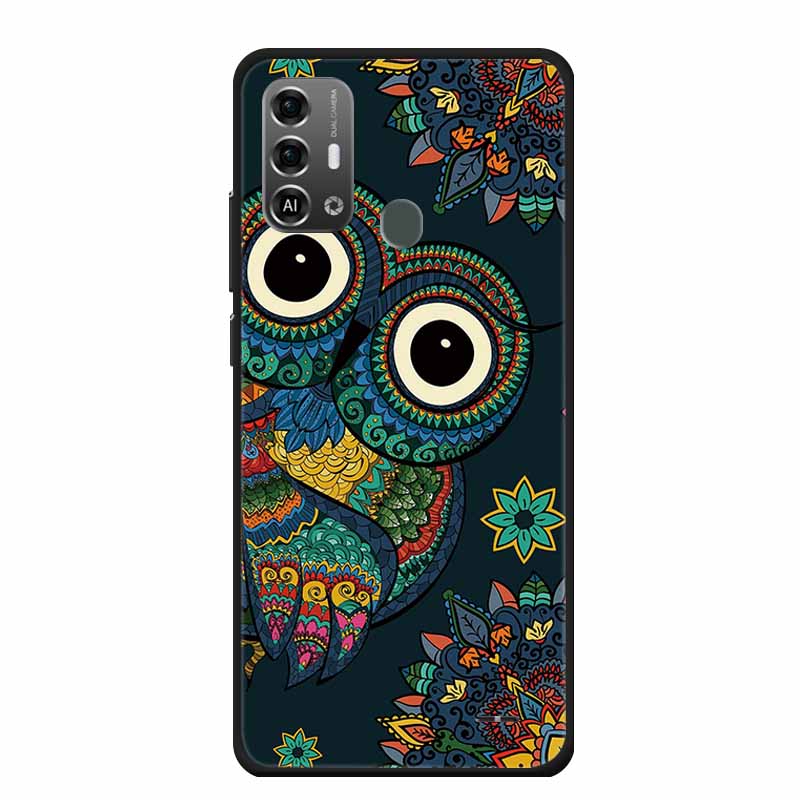 Чехол для ZTE Blade A53 Pro A53+ Модный Мягкий Силиконовый Защитный Задний Чехол из ТПУ для ZTE Blade A53 Plus Животные Чехол A53Pro Capas