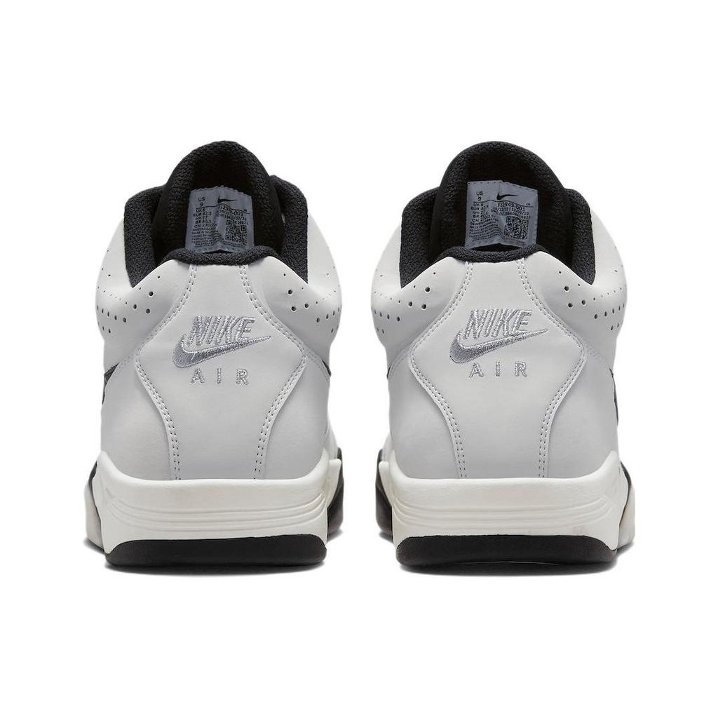 Nike Air Flight Lite Mid Light Smoke Grey Мужские кроссовки Photon-Dust Metallic-Silver Black FJ2949-001