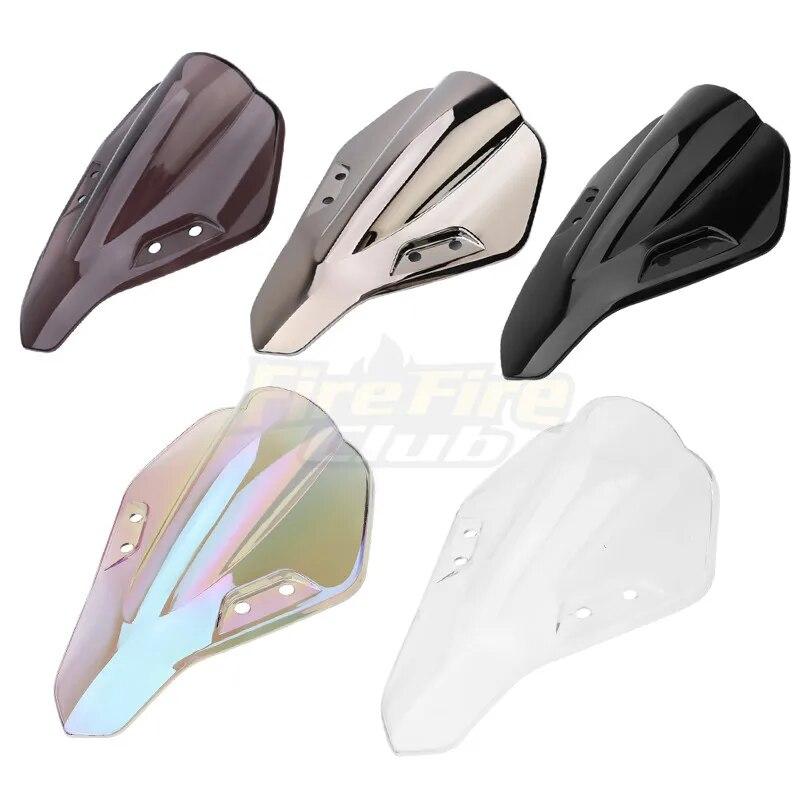 Motorcycle Black/Smoke /Clear/Chrome/Colorful Windshield Fairing Windscreen Wind Deflector For CFMOTO 250SR 300SR -