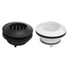 Boat Deck Drain Triple Seal Design ABS Easy To Clean Prevent Blocking Deck Floor Drain Scupper