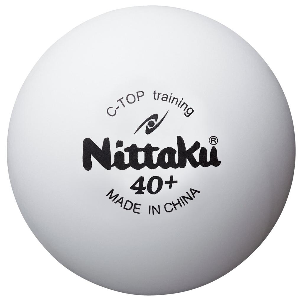 Nittaku Table Tennis Training 10 Dozen Balls, C-Top Balls, (120 Balls), NB-1466
