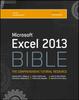 The Excel 2013 Bible Book