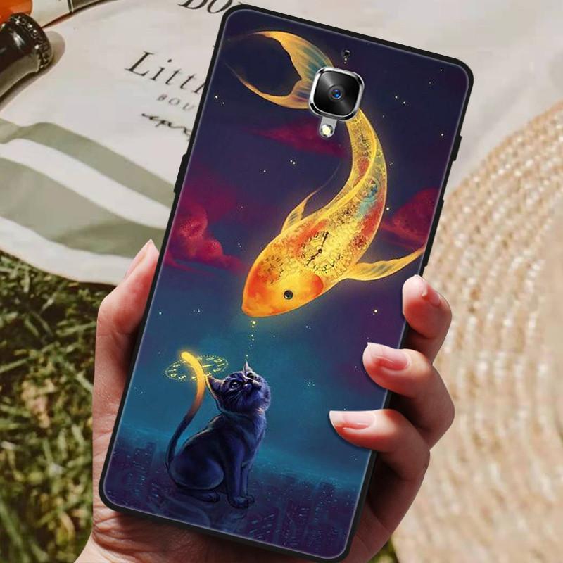 Чехол для OnePlus 3T Силиконовая задняя крышка Чехол для телефона для OnePlus 3T 3 T Чехлы Мягкий бампер coque One Plus 3 OnePlus3 T Fundas TPU