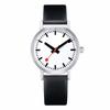 Mondaine Classic Pure A660.30360.16OM Watch, Officially Imported, Black