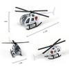 Figurines Simulation Helicopter Zinc Zinc Alloy Airplane Model Helicopter Model Toys Diecast Helicopter Toy