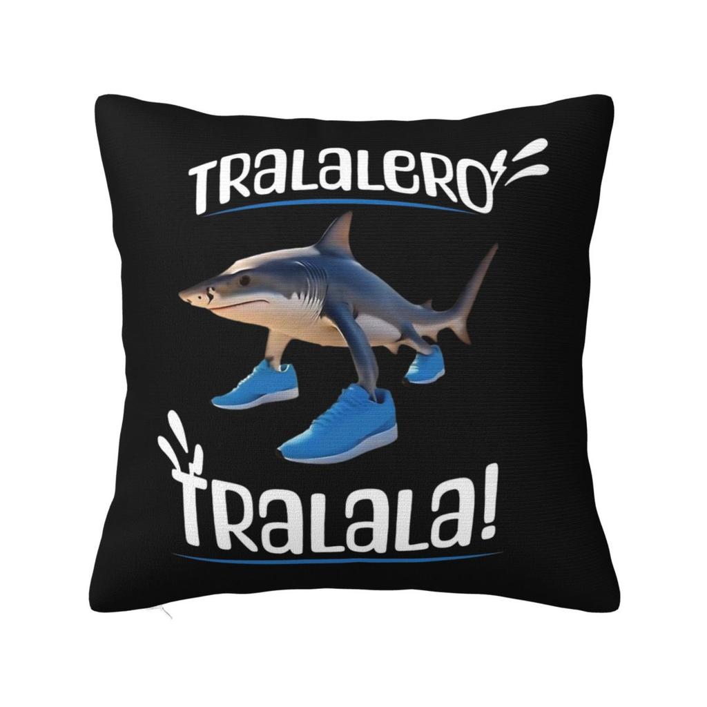 Брр Брр Патапим Итальянская Подушка-Гнилой Мозг Наволочка Полиэстер Чехол для Подушки Декор Мем Наволочка для Подушки-Пледа Домашняя Квадратная 40X40см