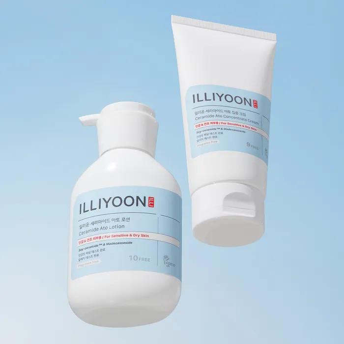 Illiyoon Ceramide Ato Lotion 564ml + Cream 230ml