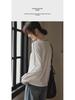 Women's Long-Sleeved Western-Style Casual Loose Round Neck Trendy T-Shirt