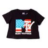 Женский укороченный топ MTV Black Americana