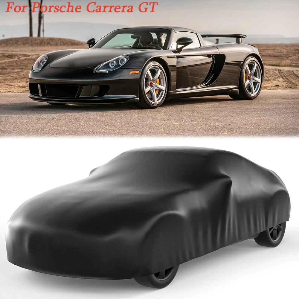 Car Cover Full Exterior Black Waterproof Sunshade Dustproof Protection For Porsche 911/718/928/968/992/Boxster/Cayman/Carrera
