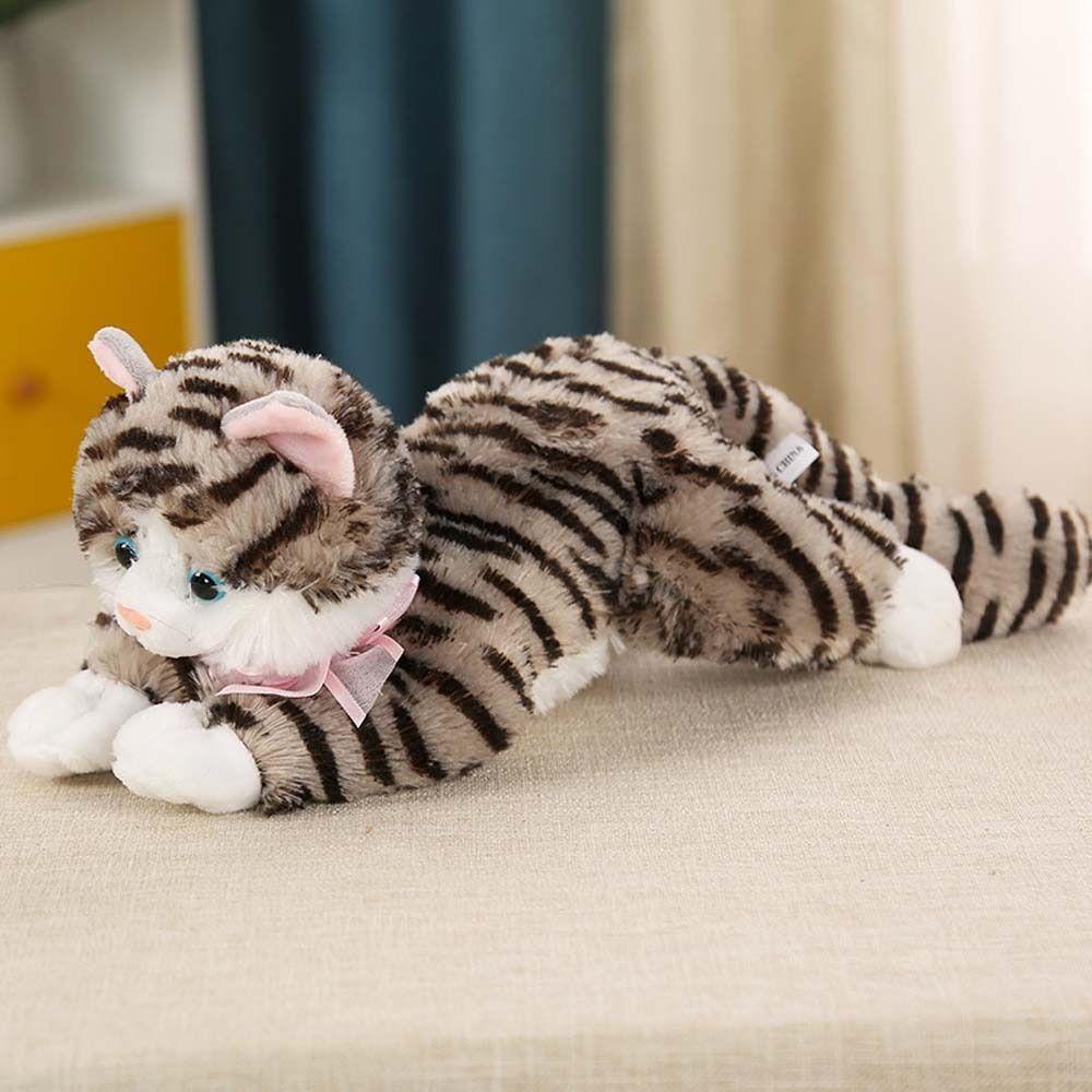 Sleep Toy Kitten Pillow Simulation Cat Plush Toy Cat Plush Doll Cat Stuffed Toys Plush Pillow