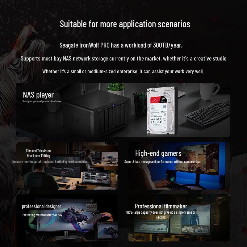 Seagate 10TB Enterprise SATA HDD