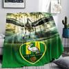 1PC ADO Den Haag Patterned Flannel Blanket Suitable For All Seasons for Home Decor Warmth and Comfort Gifts Holiday Present
