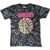 Футболка Soundgarden унисекс для взрослых Badmotorfinger Tie Dye