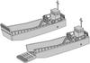 Modelium Japan Maritime Force YF2121 25t Type Transport Ship Resin Kit 4 Ships 1/700 Self-Defense T23V700-014M