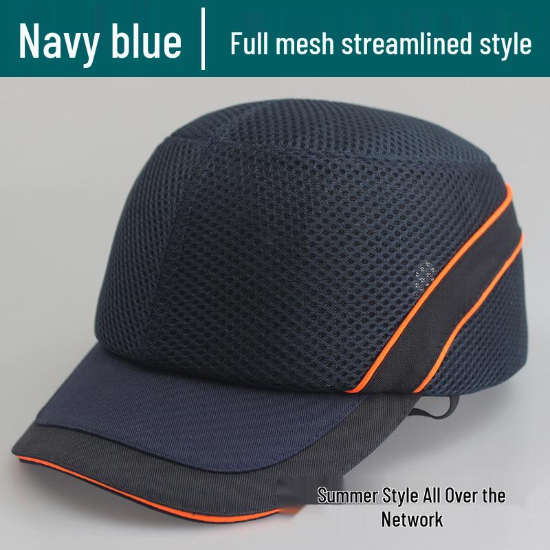 Breathable Lightweight Anti-Impact Baseball-Style Waterproof Safety Helmet Liner