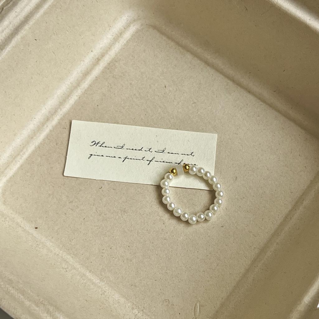 Цветное хрустальное кольцо с бисером, нишевый дизайн, чувство высокого класса, кольцо на палец, темперамент легкой роскоши, универсальные кольца-аксессуары