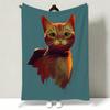 Game SStray Throw Soft Warm Flannel Throw Blanket Multiuse for Sofa Bed Office Nap