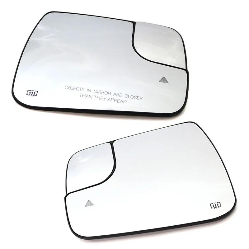 68402095AA 68402094AA 1 Pair Blind Spot Heated Exterior Side Rear View Mirror Glasses For Dodge Ram 1500 2500 DT