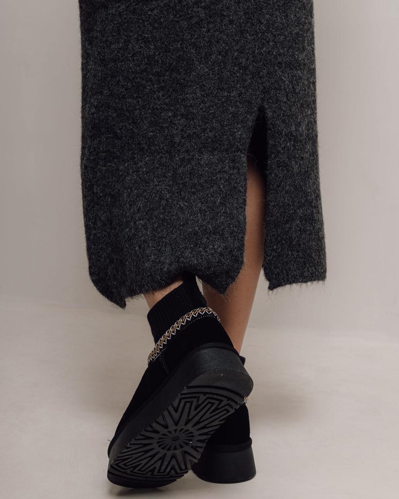 Костюм женский 4333 серый юбка кофта