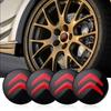ADT2   4Pcs Car Styling Aluminum Wheel Center Hub Caps Stickers For Citroen C4 C3 Xsara C-Elysee C5 C1 DS DS3 DS5 DS4 Jumper Picasso